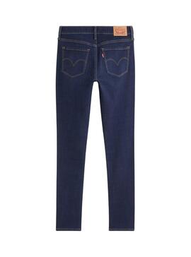 Calças Levis 311 Shapping Skinny Azul Marinho Mulher