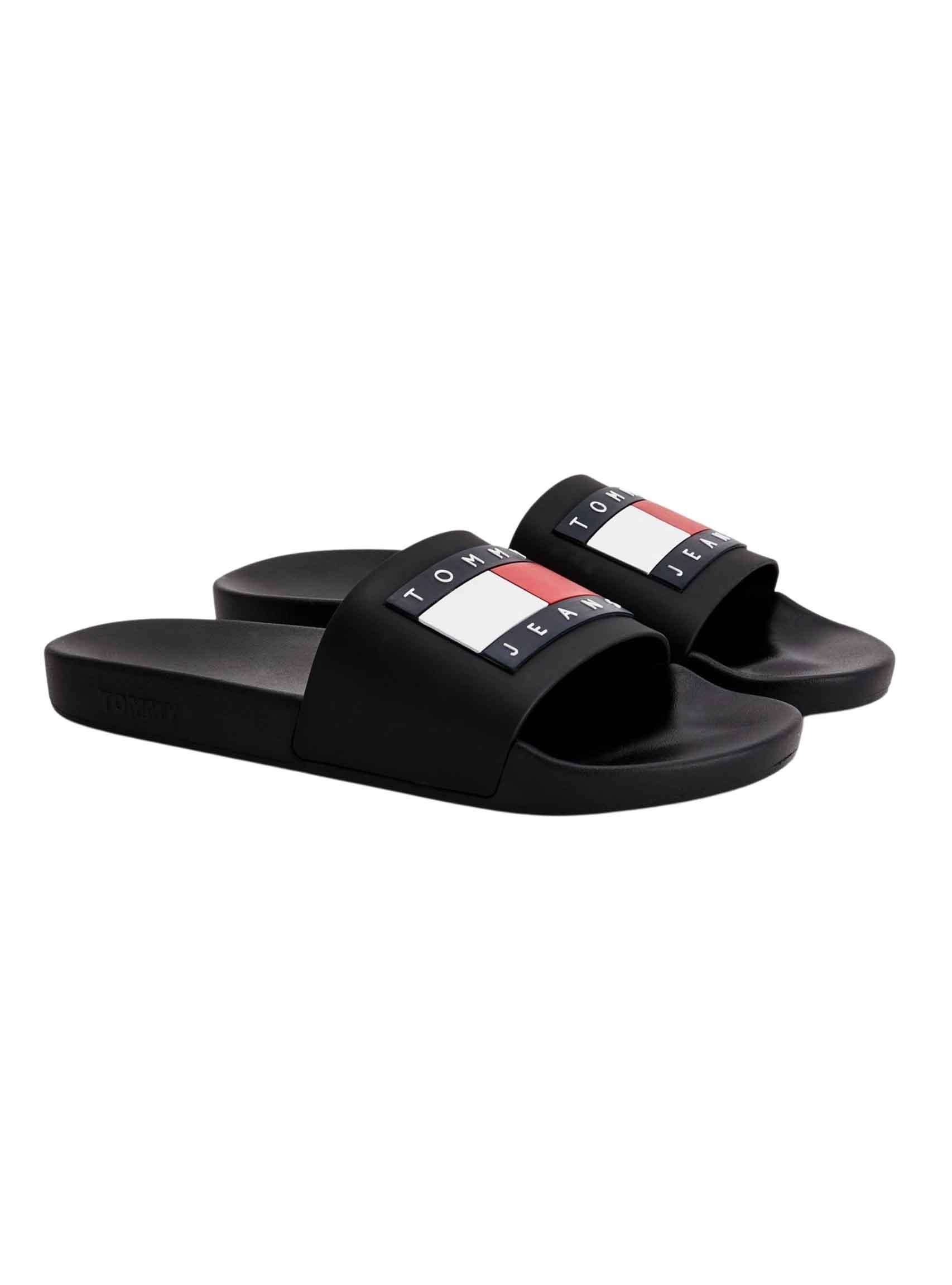 Flip flops Tommy Jeans Patch Preto para Homem