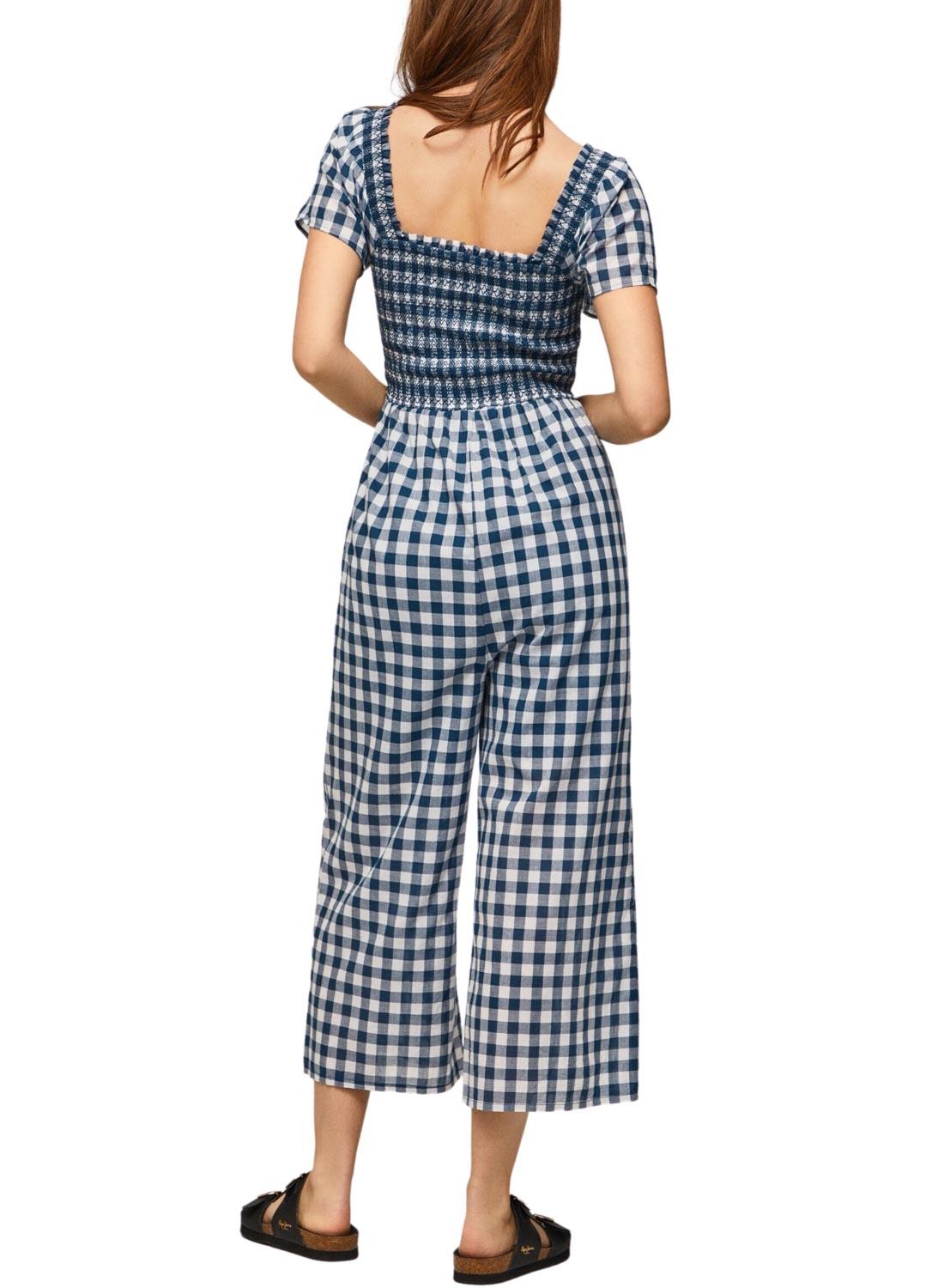 Jumpsuit Largo Pepe Jeans Brucy Azul Marinho para Mulher