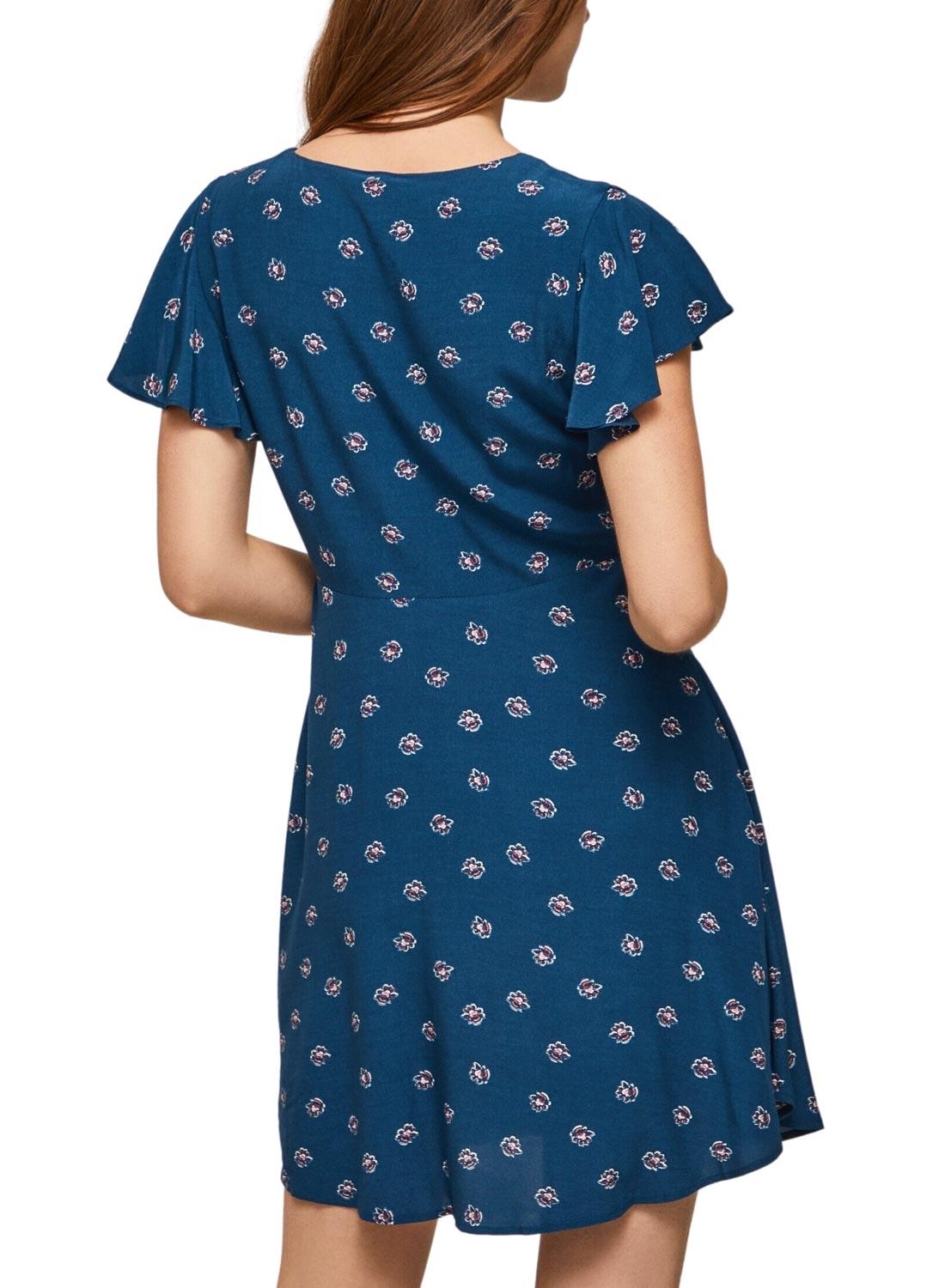 Vestido Pepe Jeans Becca Azul para Mulher