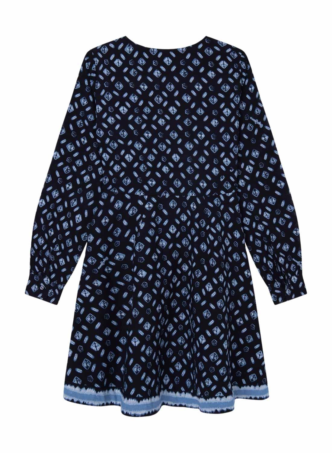 Vestido Pepe Jeans Sabine Azul Marinho para Menina