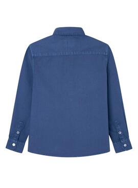 Camisa Pepe Jeans Marston Azul para Menino