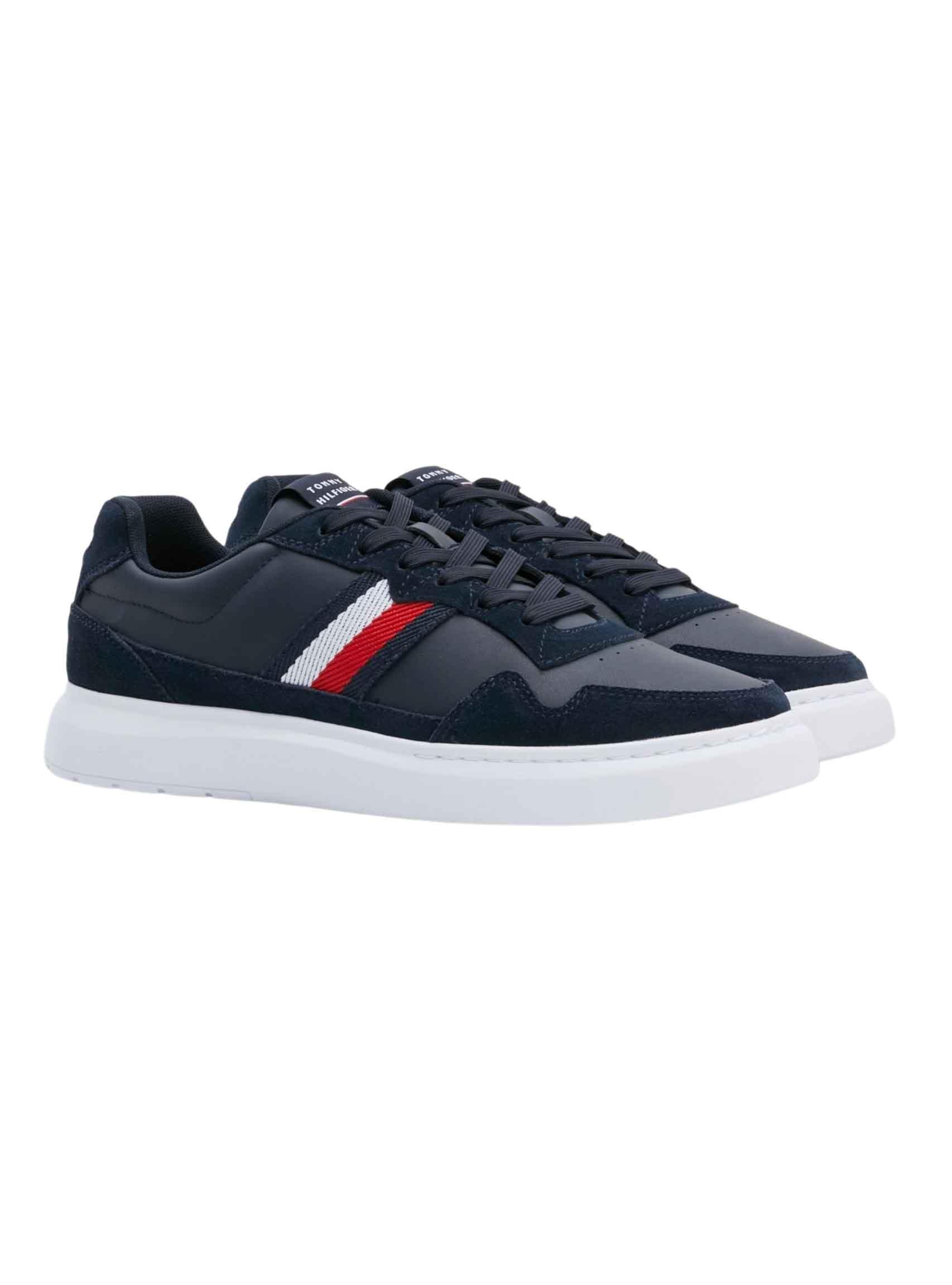 Sapatilhas Tommy Hilfiger Mix Cup Azul Marinho Homem