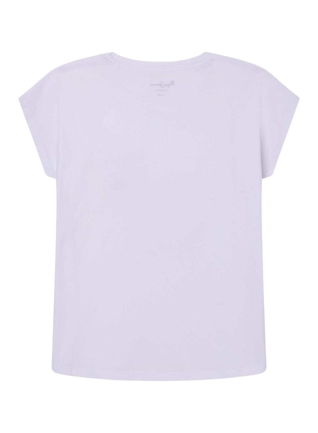 T-Shirt Pepe Jeans Prudence Branco para Menina