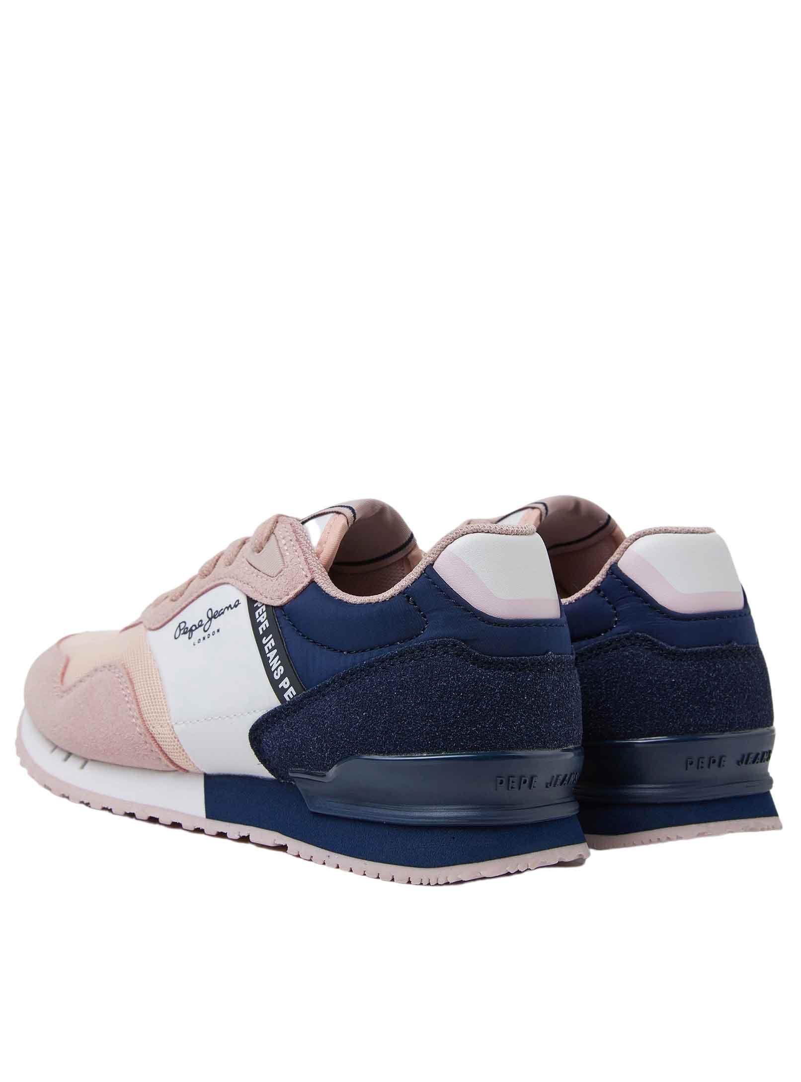 Sapatilhas Pepe Jeans London Basic Rosa para Menina