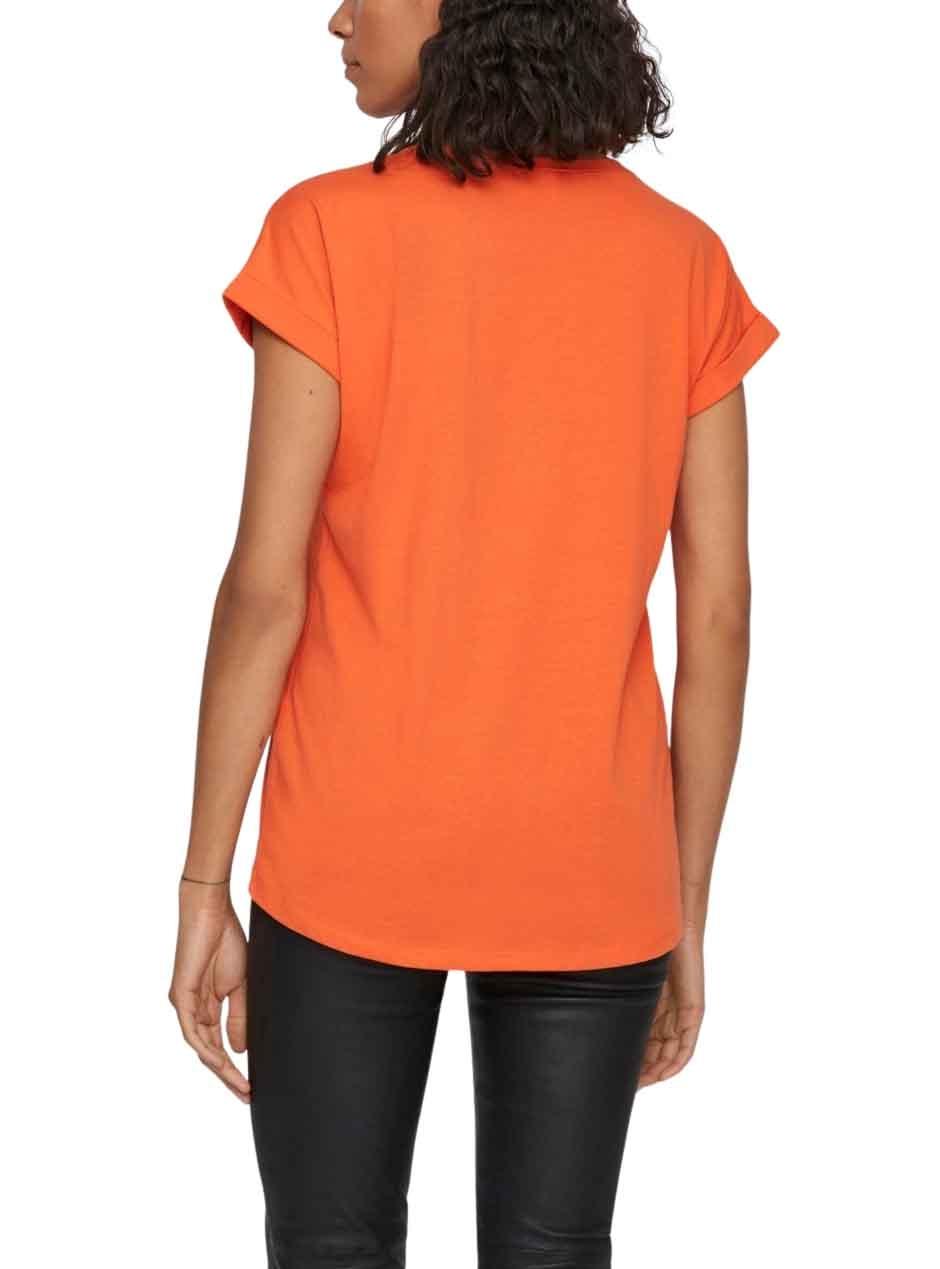 T-Shirt Vila Dreamers Laranja para Mulher