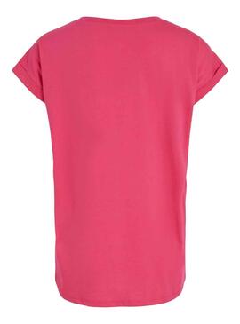 T-Shirt Vila Dreamers Rosa para Mulher