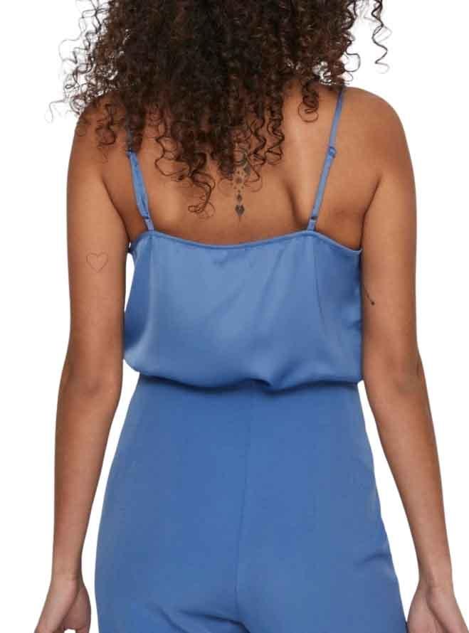 Top Vila Renny Azul para Mulher