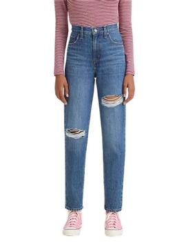 Calças Jeans Levis Mãe Jean Azul para Mulher