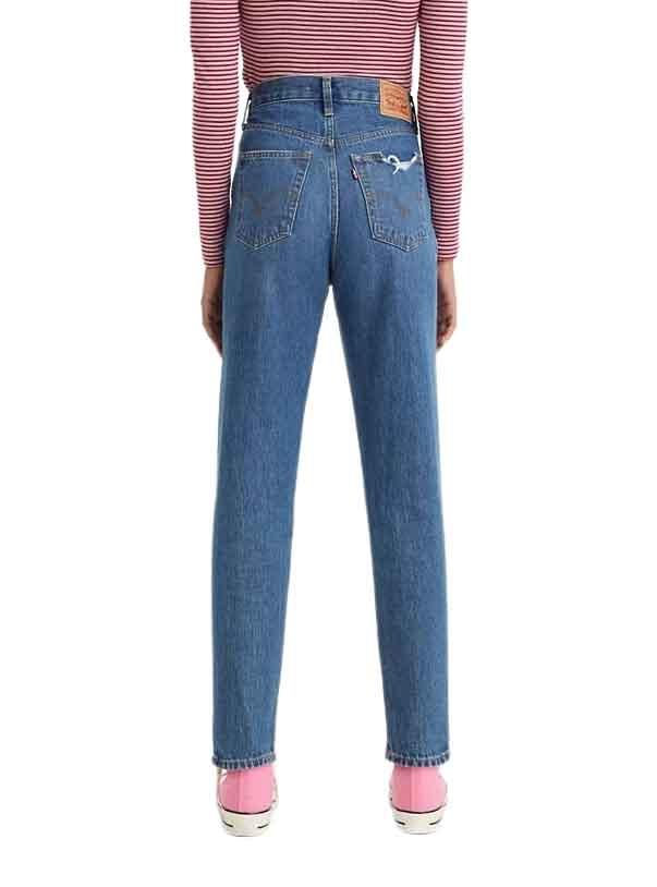 Calças Jeans Levis Mãe Jean Azul para Mulher