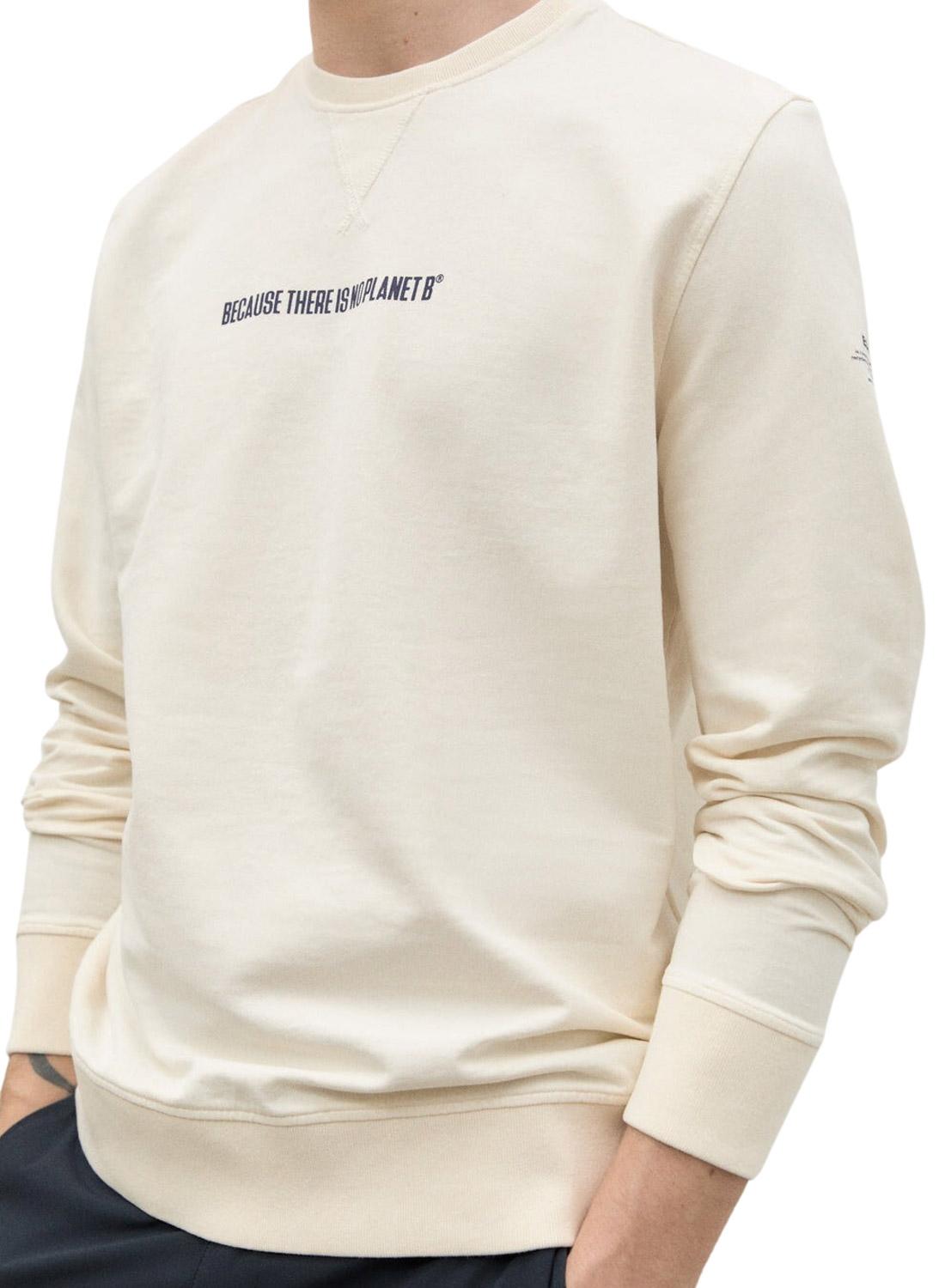 Sweat Ecoalf Disa Branco para Homem