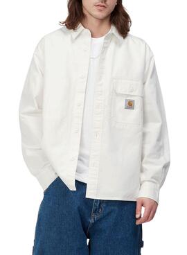 Overshirt Carhartt Reno Branco para Homem