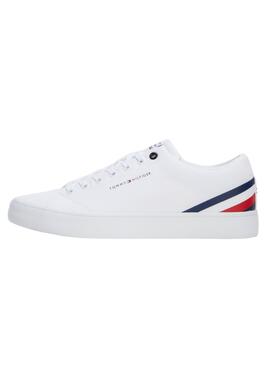 Sapatilhas Tommy Hilfiger Vulc Core Branco Homem