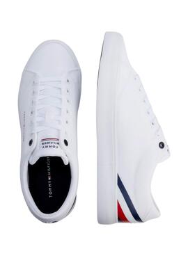 Sapatilhas Tommy Hilfiger Vulc Core Branco Homem