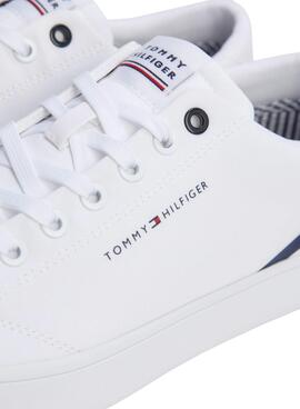 Sapatilhas Tommy Hilfiger Vulc Core Branco Homem