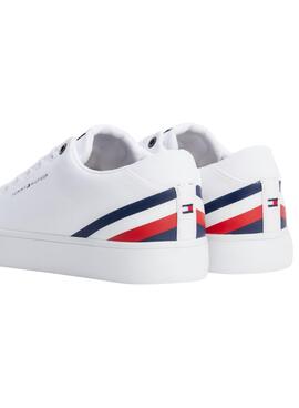 Sapatilhas Tommy Hilfiger Vulc Core Branco Homem