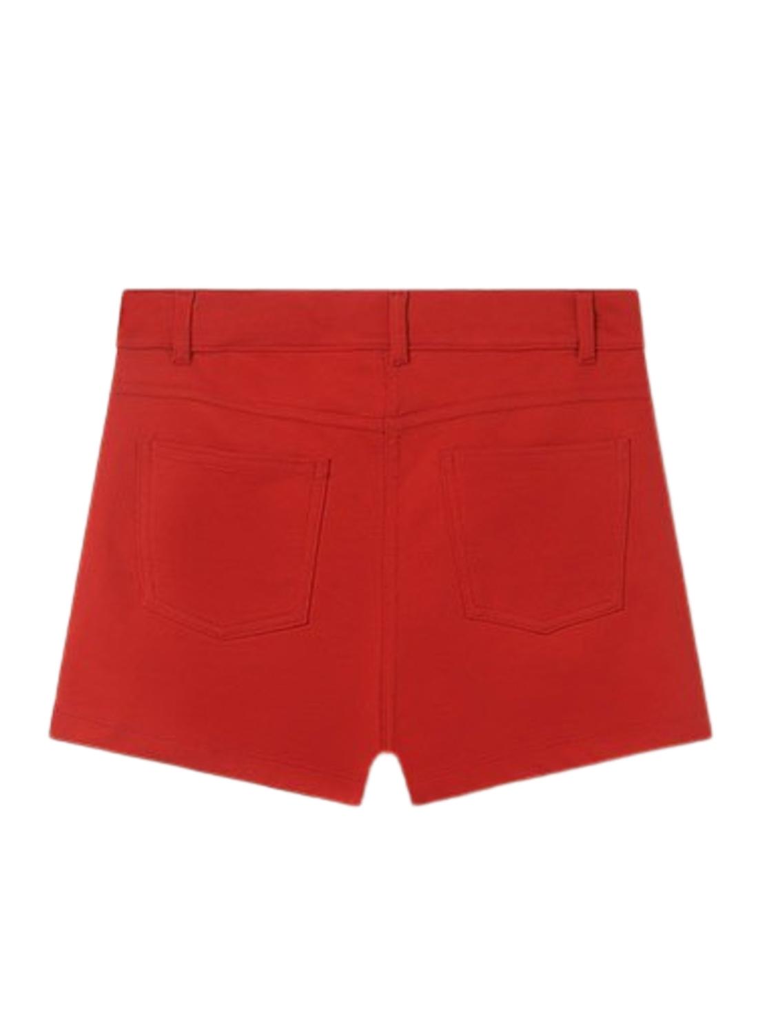 Short Mayoral Felpa 5B Vermelho para Menina