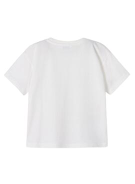 T-Shirt Mayoral Bolso Branco para Menino
