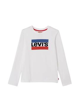 T-Shirt Levis Heroel Branco Menino