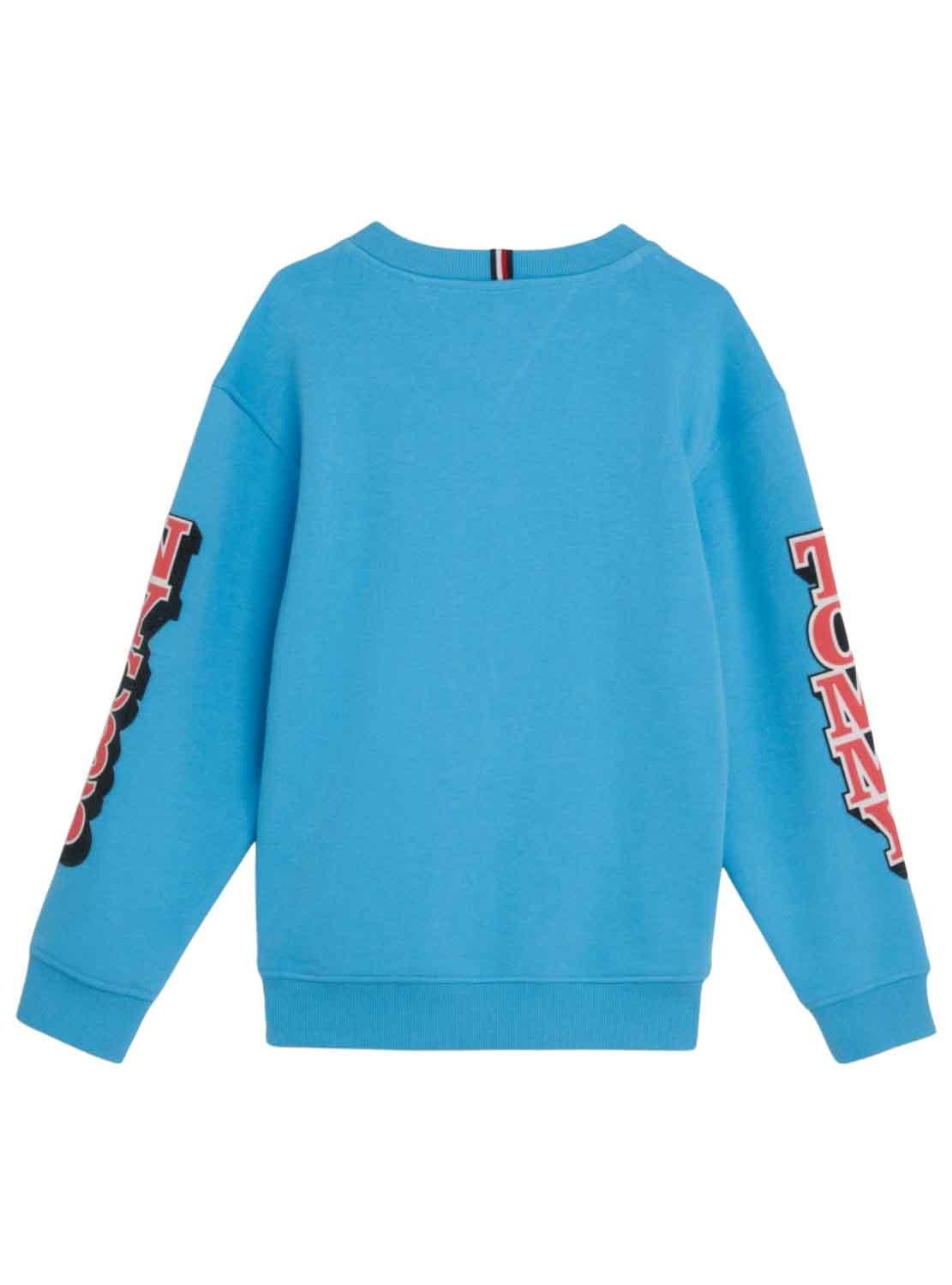 Sweat Tommy Hilfiger Fun Azul para Menino