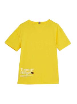 T-Shirt Tommy Hilfiger Star Amarelo para