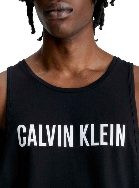 T-Shirt Calvin Klein Tank Preto para Homem