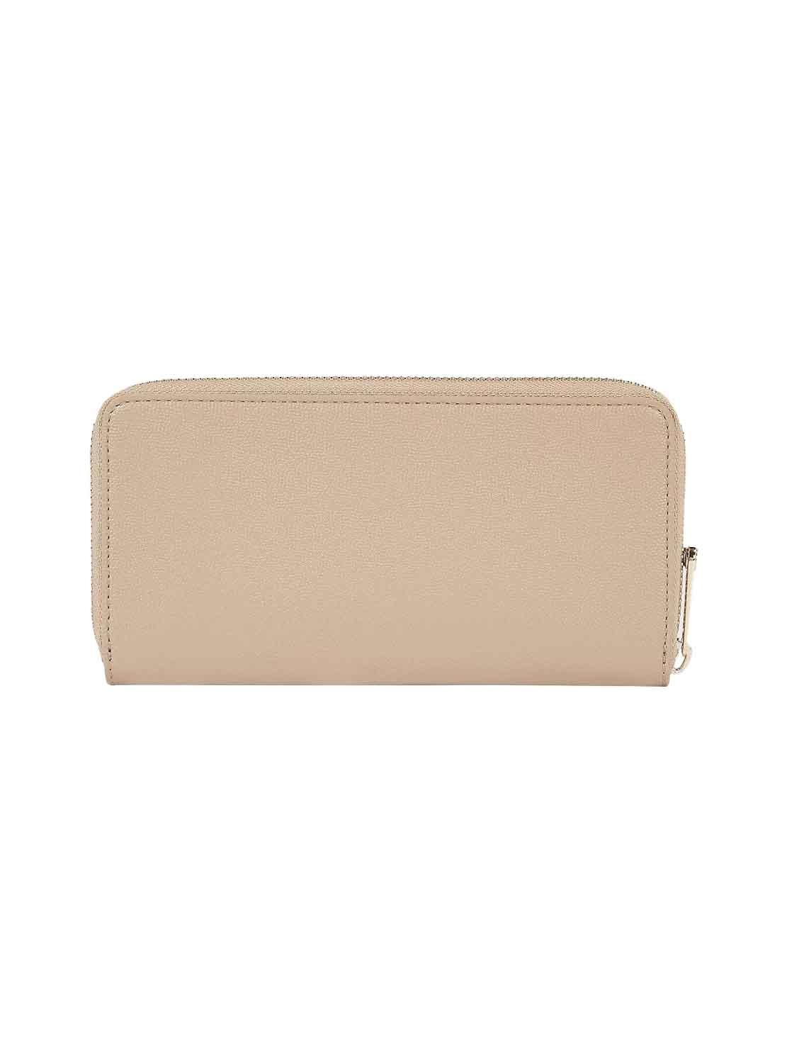 Carteira Tommy Hilfiger Logo Beige para Mulher