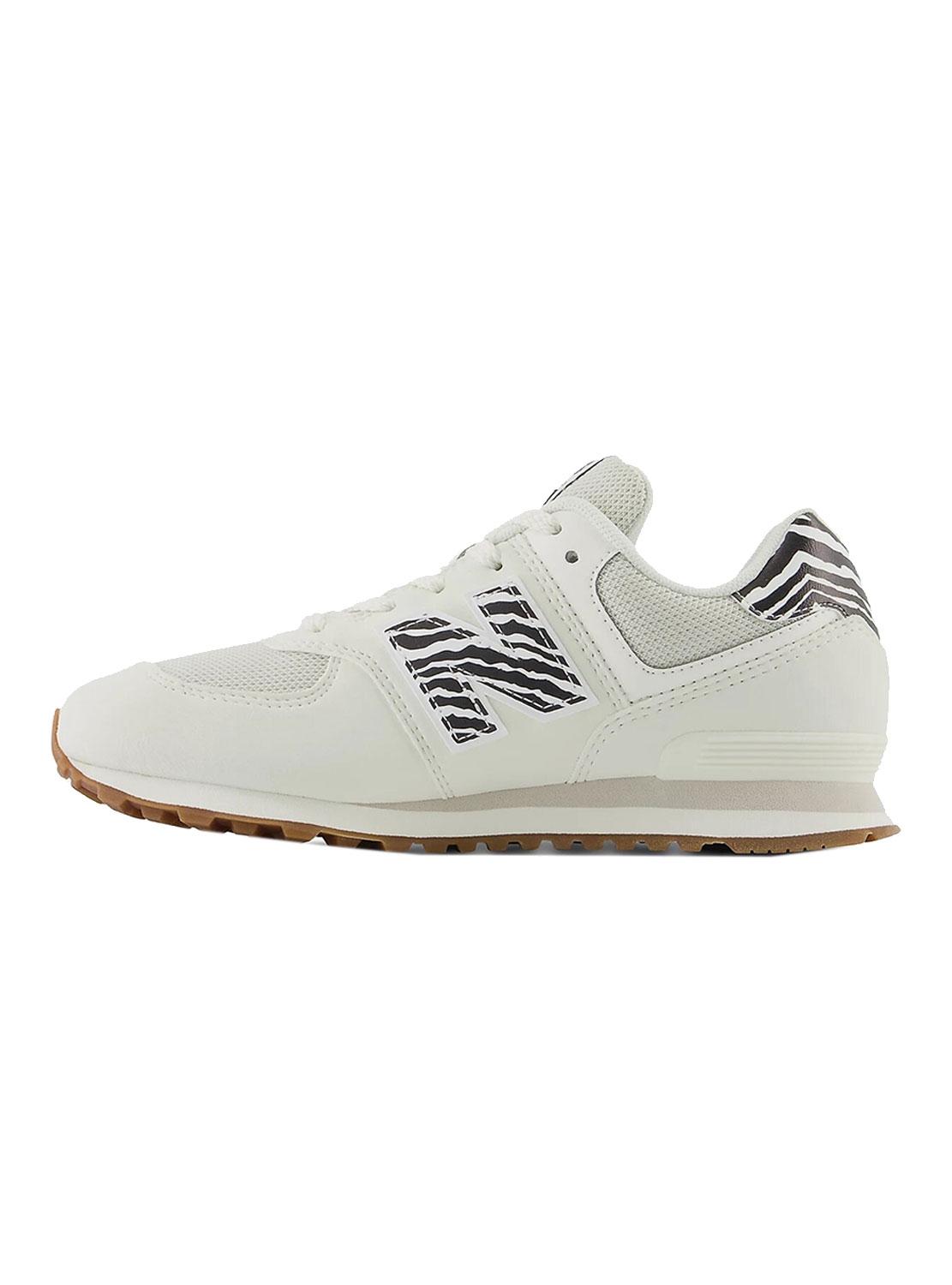 Sapatilhas New Balance 574 Mini Branco Menina e Menino