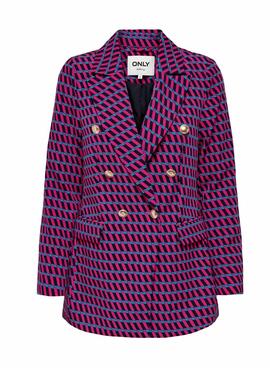 Blazer Only Corinna Rosa para Mulher