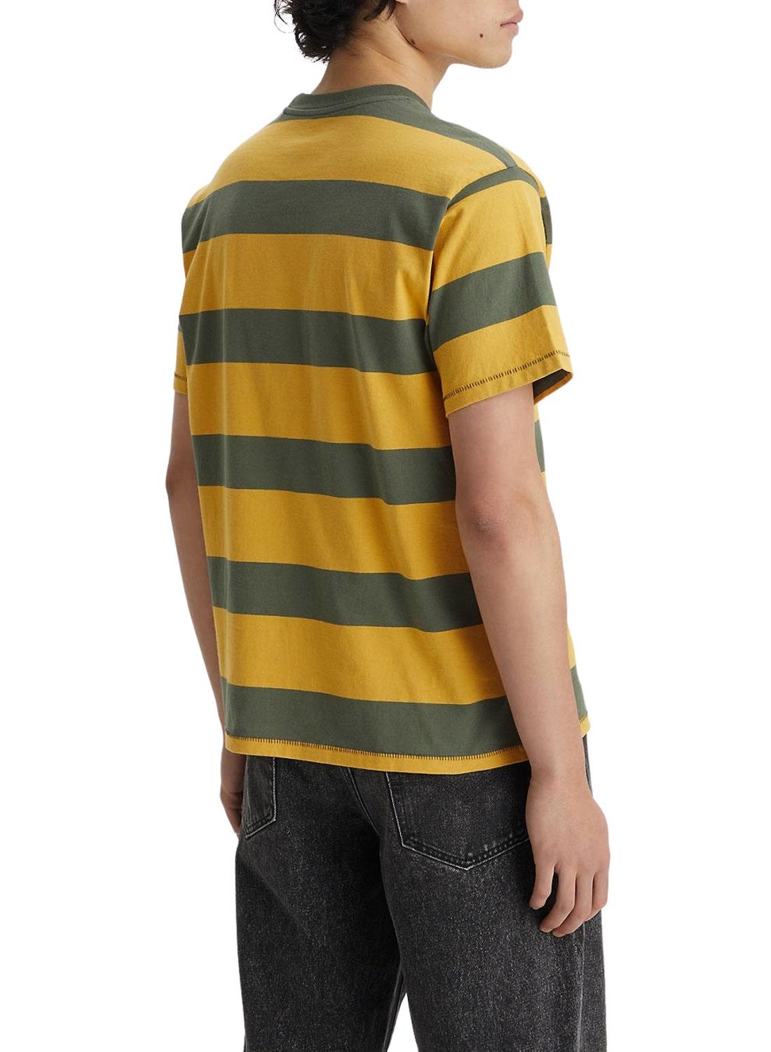 T-Shirt Levis Vintage Amarelo para Homem