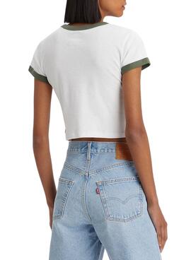 T-Shirt Levis Soulmate Branco para Mulher