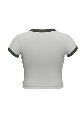 T-Shirt Levis Soulmate Branco para Mulher