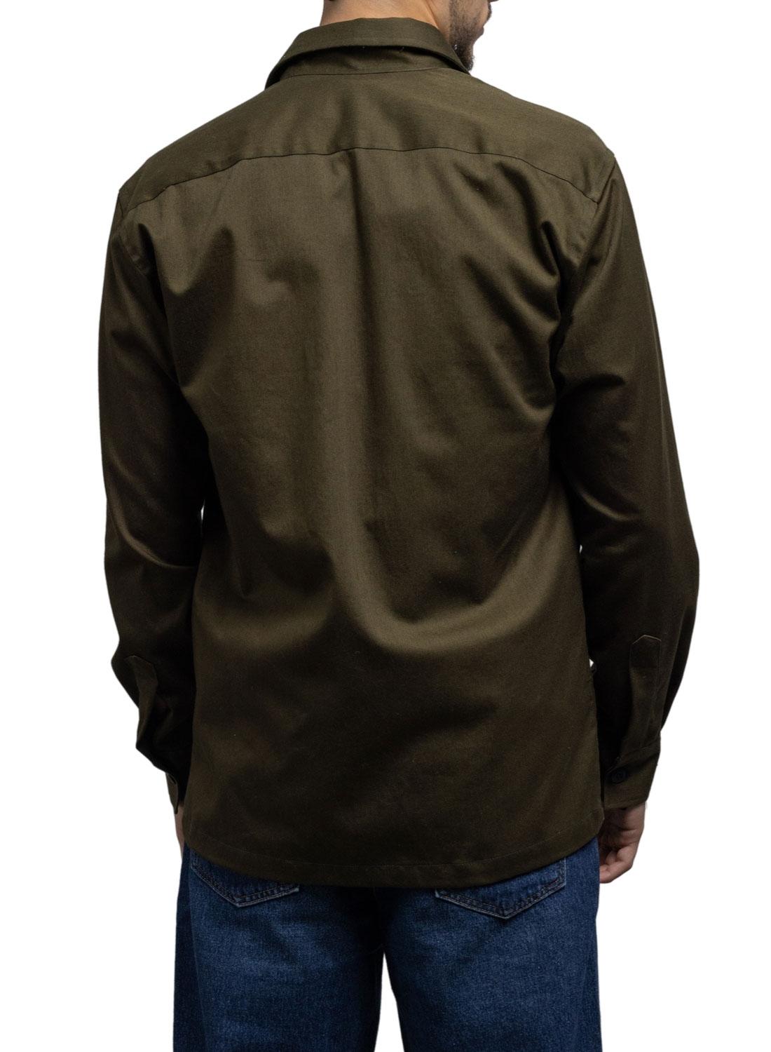 Overshirt Klout Safari Verde para Homem