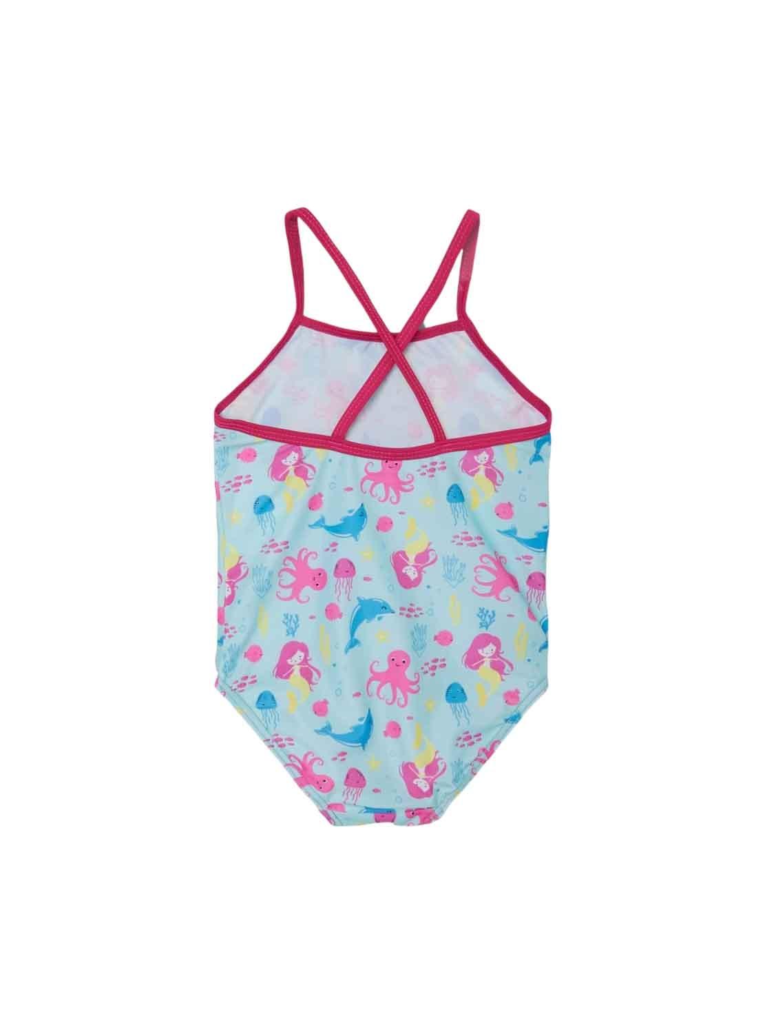 Swimsuit Name It Come Azul para Menina