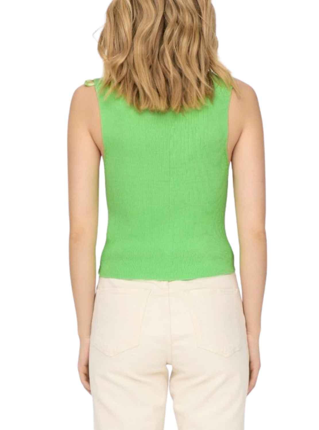 T-Shirt Only Majli Verde para Mulher