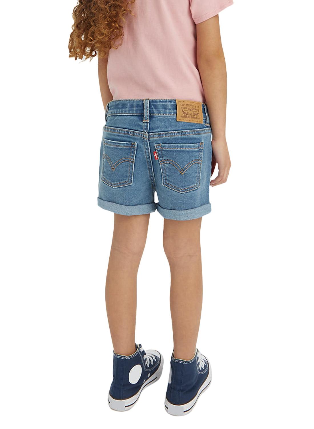 Shorts Levis Namorada Azul para Menina