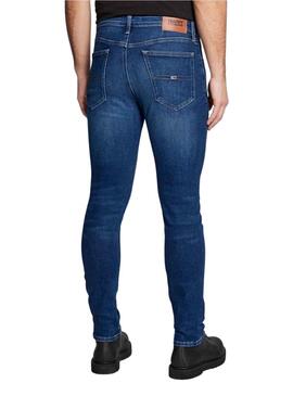 Calças Jeans Tommy Jeans Simon Azul Homem