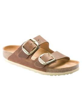 Sandálias Birkenstock Big Buckle Marrom para Mulher