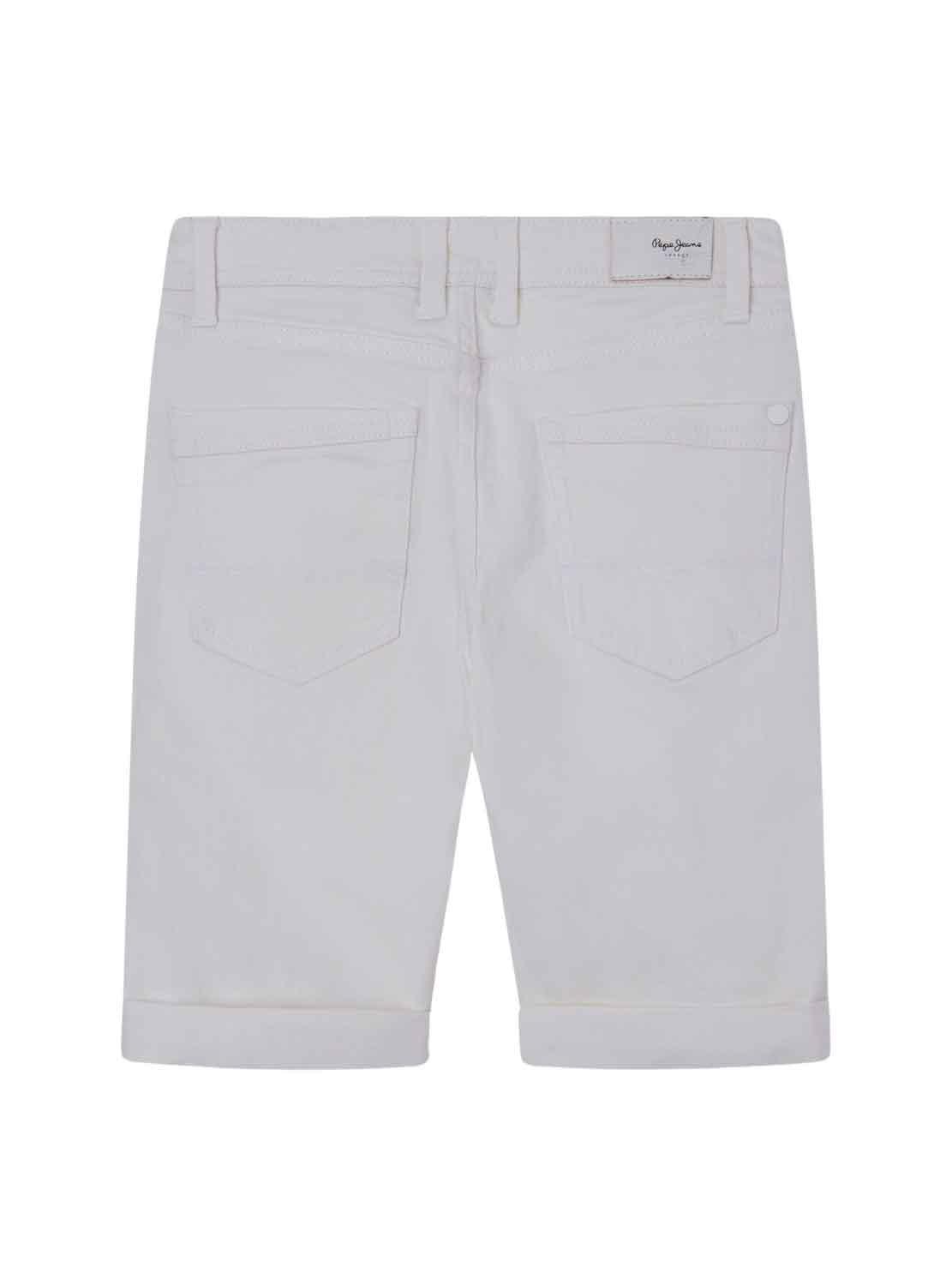 Bermudas Pepe Jeans Becket Branco para Menino