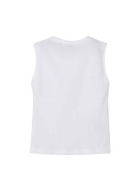 T-Shirt Mayoral Sem Mangas Branco para Menino