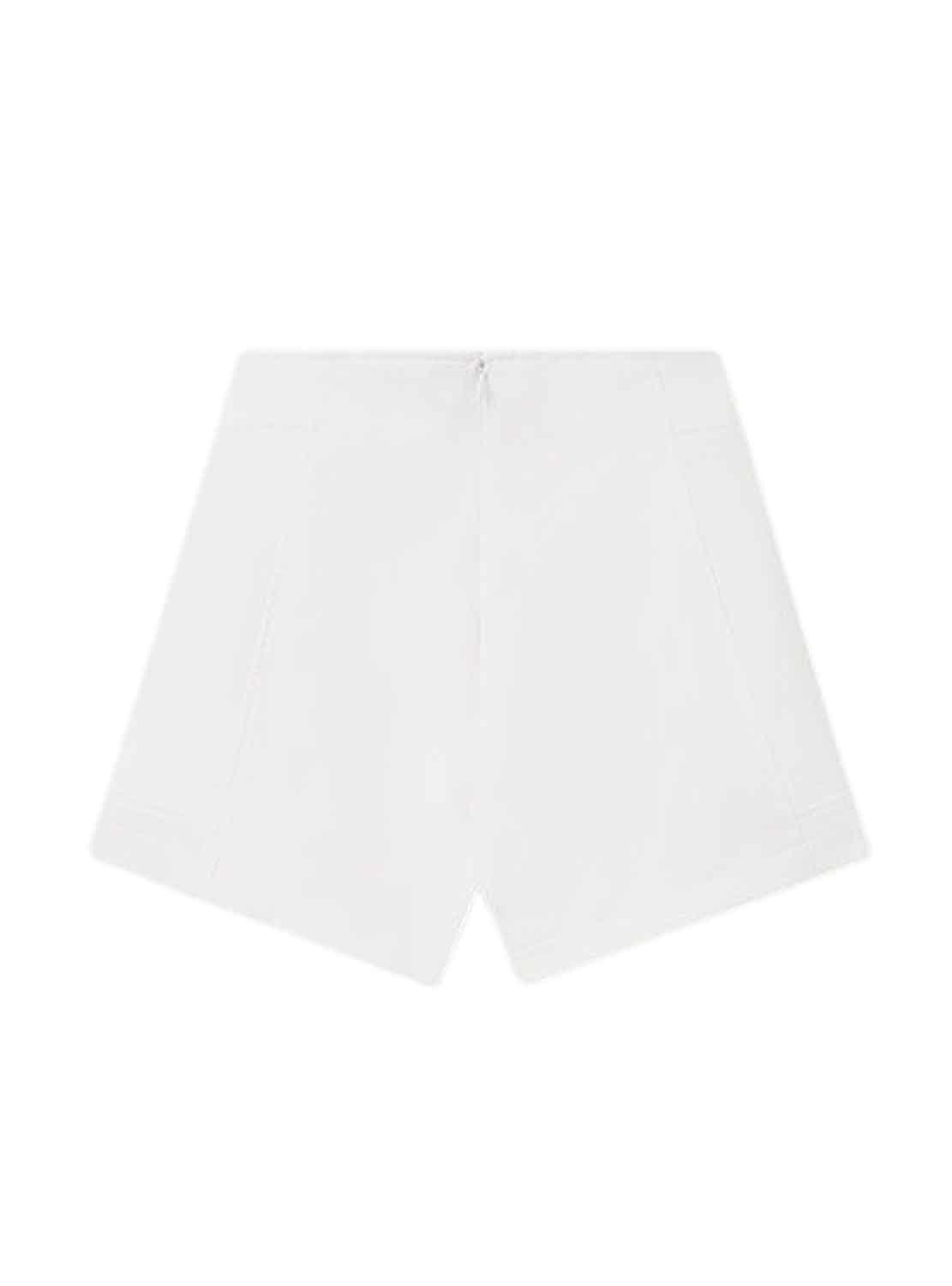 Short Mayoral Crepe Branco para Menina