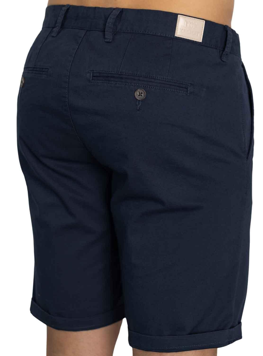 Bermuda Klout Chino Azul Marinho para Homem