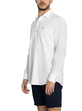 Camisa Klout Algodão Branco para Homem