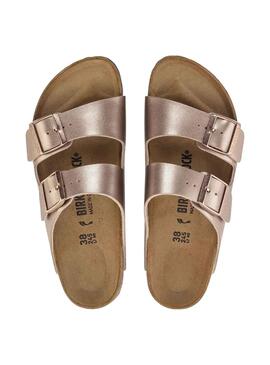 Sandálias Birkenstock Arizona BF Cobre para Mulher