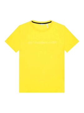 T-Shirt Antony Morato Multilogo Amarelo Homem