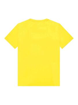 T-Shirt Antony Morato Multilogo Amarelo Homem