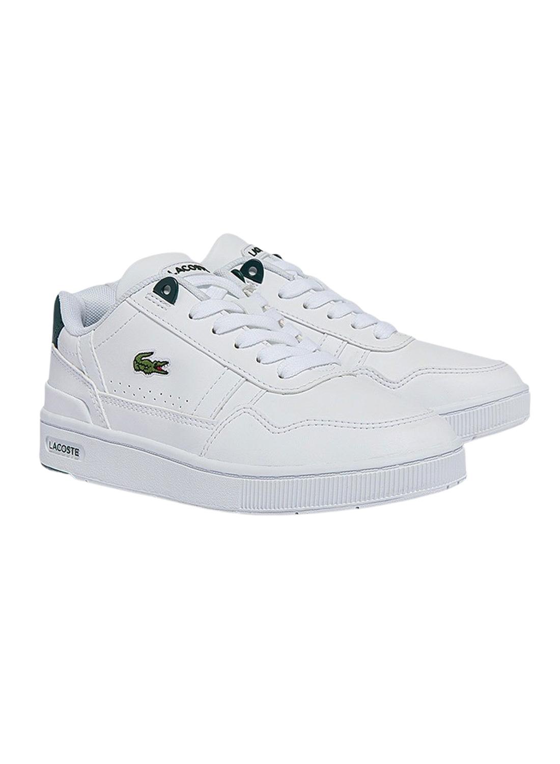 Sapatilhas Lacoste T-Clip Branco para Menino