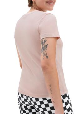 T-Shirt Vans Micro Disty Rosa para Mulher