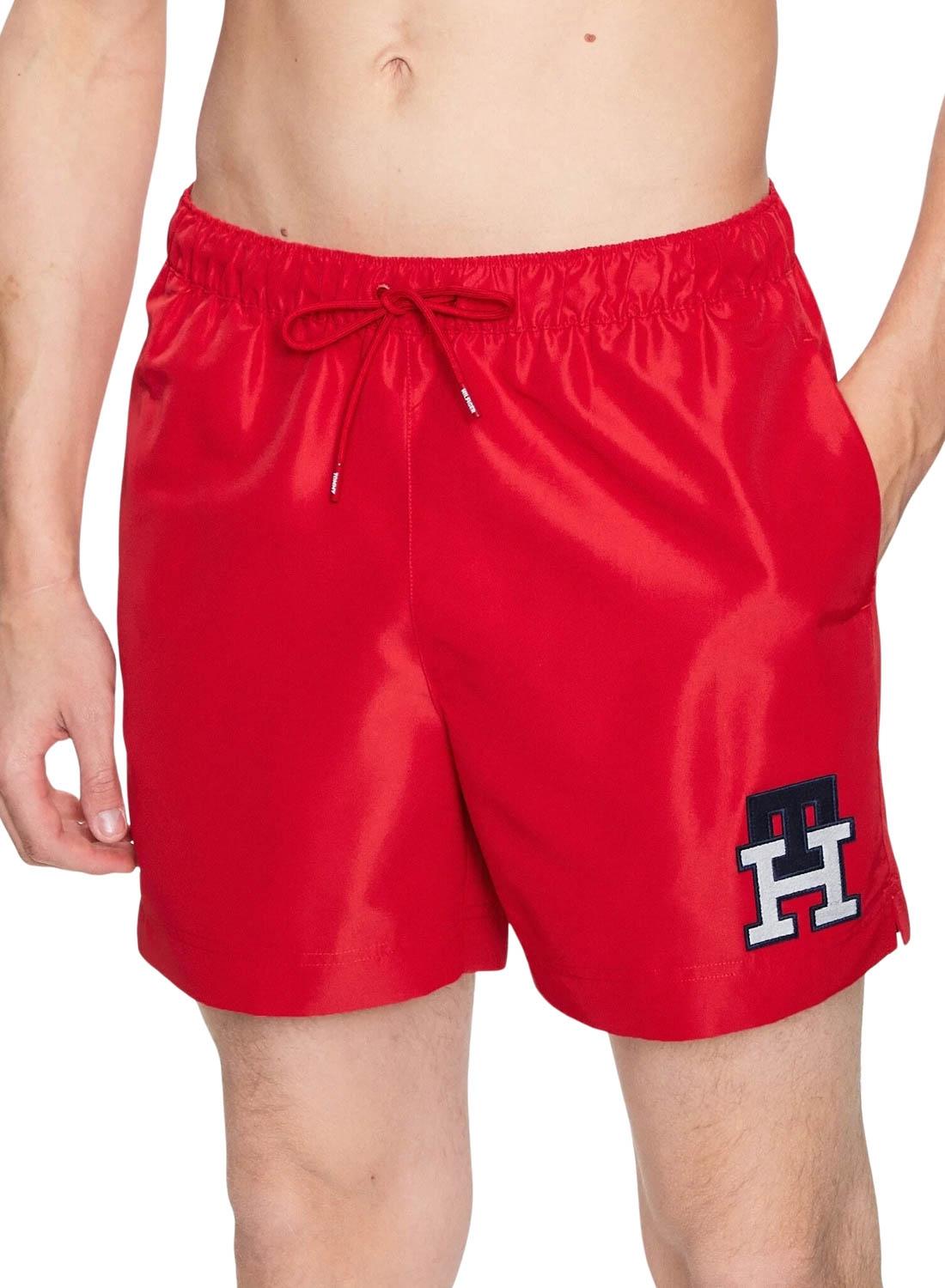 Swimsuit Tommy Hilfiger TH Monogram Vermelho Homem