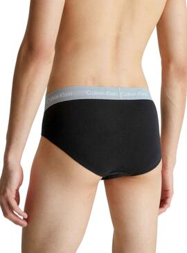 Cuecas Calvin Klein Hip Breve Azul Marinho Homem